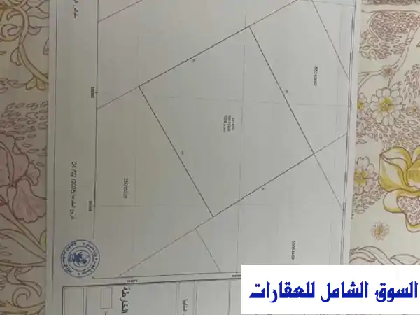 فرصة ذهبية! أرض تجارية 1050م² في الوعب - موقع مميز +...