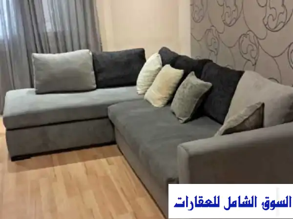 دوبلكس فاخر 235م + حديقة 90م مفروش - مدخل خاص - عمارات النرجس، التجمع الخامس