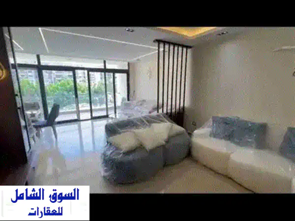 شقة مفروشة فاخره للإيجار في كمبوند دريم لاند - واجهة بحرية! 🌊