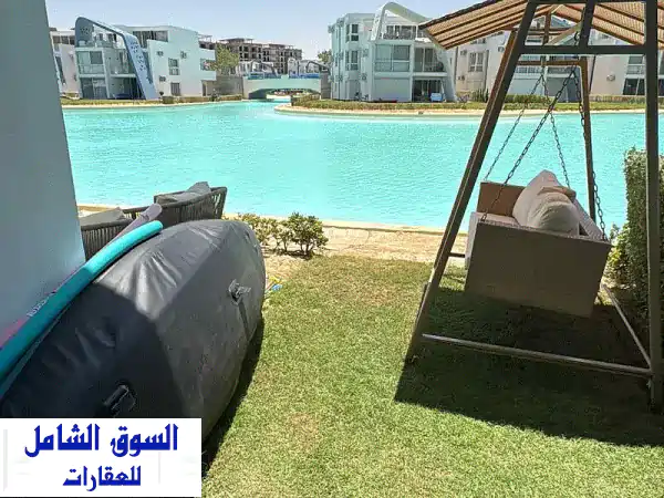 شاليه فاخر 129م + حديقة 60م في فوكا باي الساحل الشمالي...