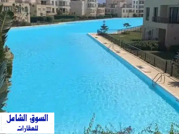 شاليه فاخر 3 غرف نوم بمارسي سيدي عبد الرحمن - أقل...