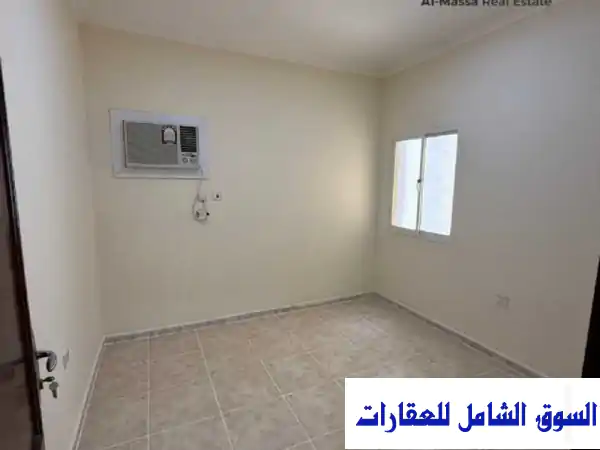 شقة فسيحة للإيجار في المنصورة - الدوحة | 3 غرف + صالة + 2 بلكونة
