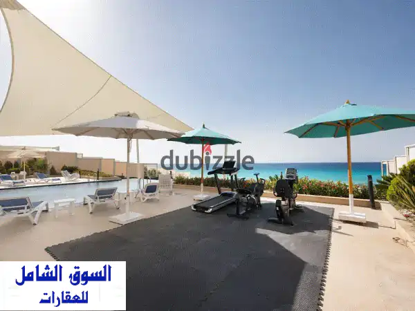 فيلا فاخرة للإيجار في مراسي الساحل الشمالي | شاطئ خاص...