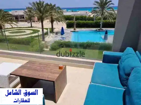 شاليه فاخر دور أول بإطلالة بحرية خلابة في لافيستا...