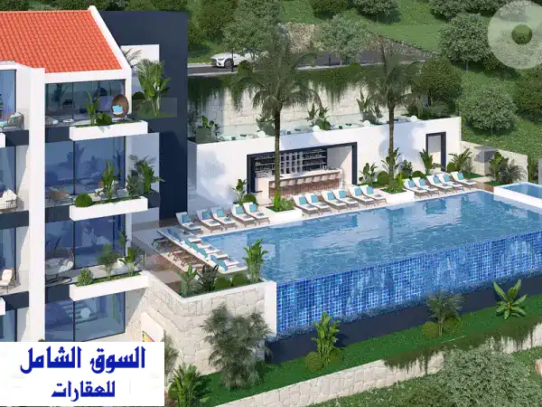 شاليه فاخر للبيع في غدراس، قضاء كسروان | إطلالة خلابة | أقساط مريحة