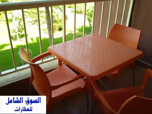 شاليه فاخر 80م² في قلب بورتو مارينا - إطلالة خلابة...