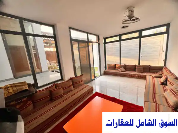 فيلا فاخرة مفروشة للإيجار الشهري في المويهات 3، عجمان - 5 غرف نوم، حوش، خدمات كاملة