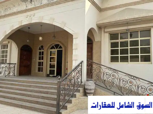 فيلا راقية للإيجار في عجمان - مساحة 6000 قدم مربع، موقع مميز على زاوية كورنر