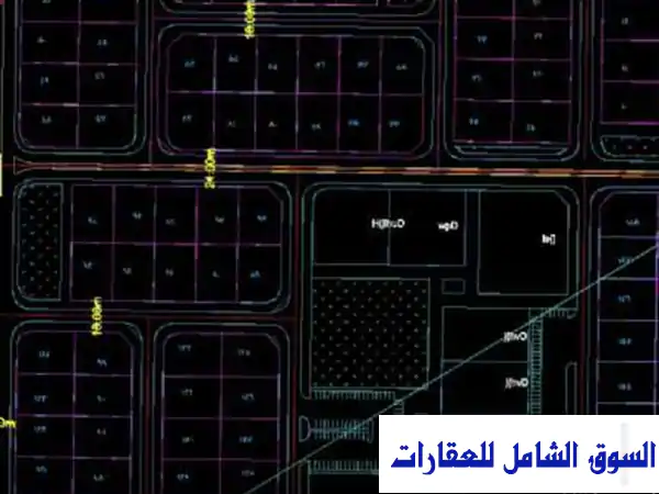 فرصة ذهبية! أرض تجارية ناصية بحري في العاشر من رمضان - مساحة 480 متر + أرض إضافية!