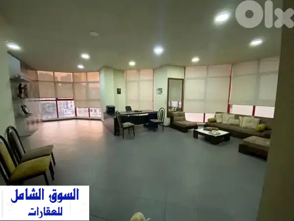 مكتب مجهز بالكامل للإيجار في الزلقا - مساحة 75 متر...