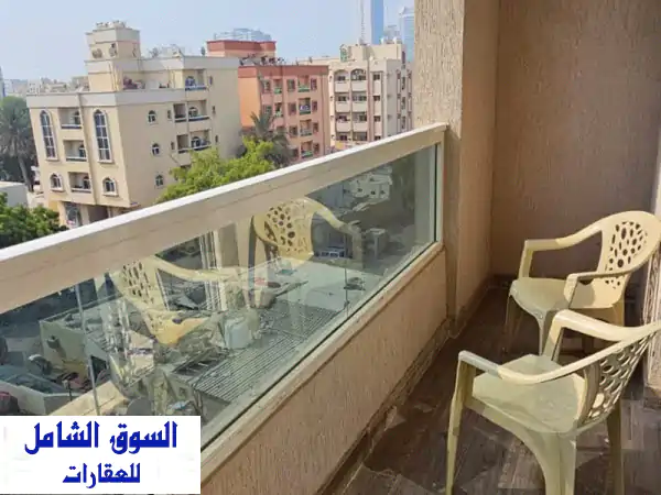 شقة مفروشة للإيجار في قلب عجمان - النخيل 1 | عرض صيفي...