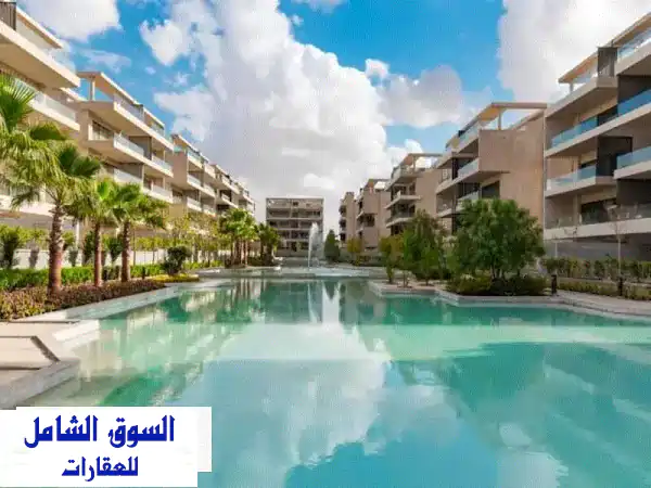 شقة فاخرة بحديقة خاصة و حمام سباحة! أقل سعر في ليك...