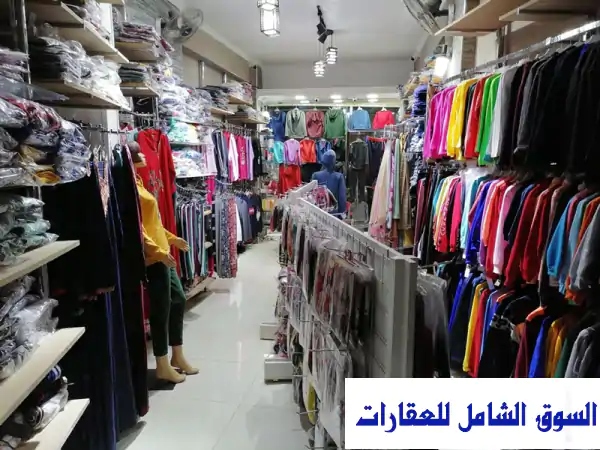 محل تجاري للإيجار في الألف مسكن - عين شمس - تشطيب سوبر لوكس مع كاميرات ومواقف