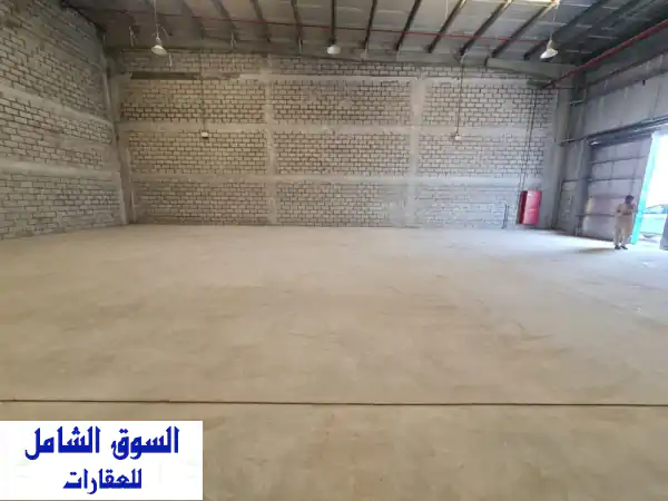شبرة للإيجار في الصجعة الصناعية - مساحة 3538 قدم مربع - فرصة استثمارية رائعة!
