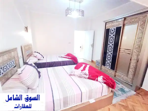 شقة مفروشة فاخرة للإيجار اليومي والشهري بالمهندسين - خصم لفترة محدودة!