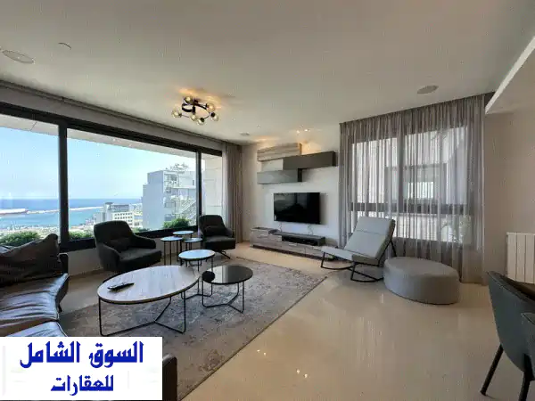 شقة فاخرة للبيع في الأشرفية - إطلالة بحرية خلابة! |...