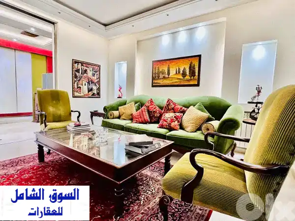 شقة مفروشة فاخرة للإيجار في الكورنيش (300 متر مربع)...