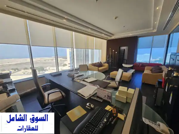 مساحة مكتبية فاخرة مطلة على البحر - السيف، البحرين | فرصة استثمارية مميزة