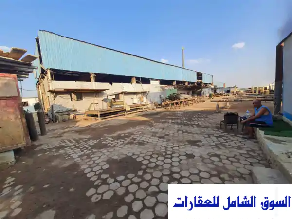 مصنع ضخم 4000 متر مربع للإيجار في أبو رواش - فرصة استثمارية مميزة!