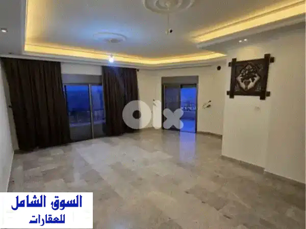 شقة فسيحة 180 متر مربع في بحمدون بإطلالة...