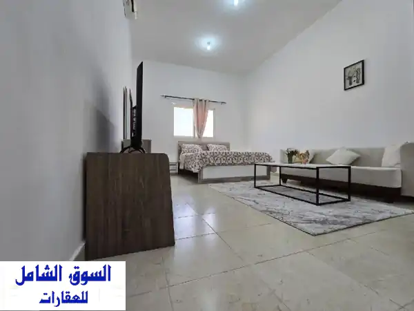 استوديو مفروش فاخر للإيجار في شخبوط - قريب من جميع الخدمات!