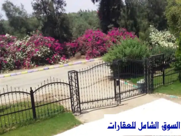 فيلا فاخرة 4200م² على طريق مصر الإسكندرية الصحراوي - فرصة ذهبية!