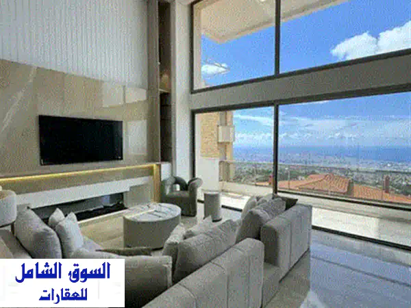 شقة فاخرة مطلة على مارينا ضبية مع تراس خاص واسع (170م²) - فرصة استثمارية لا تُفوّت!