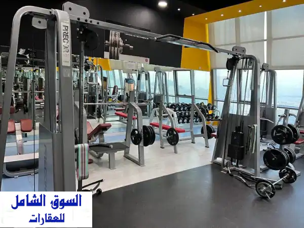 جيم مجهز بالكامل للإيجار في مصفح الصناعية - أبوظبي | فرصة استثمارية رائعة!