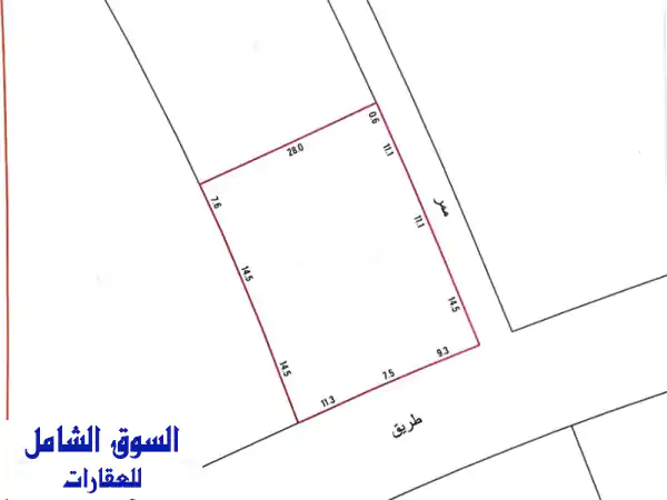 فرصة استثمارية ذهبية! أرض للبيع في الرملي - منطقة...