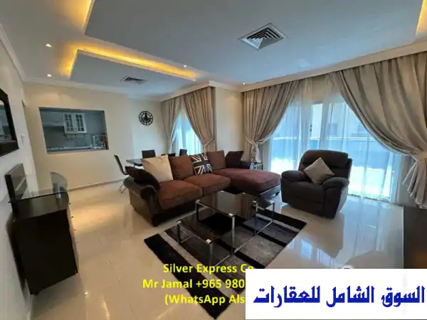 شقة مفروشة فاخره غرفتين نوم رئيسيتين في المنقف - إطلالة خلابة وحمام سباحة!