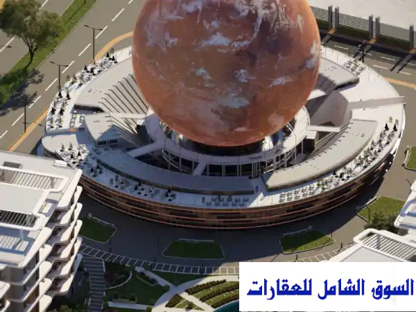 دوبلكس فاخر 261 متر في كمبوند ذا مارس، العبور - تقسيط على 5 سنوات!