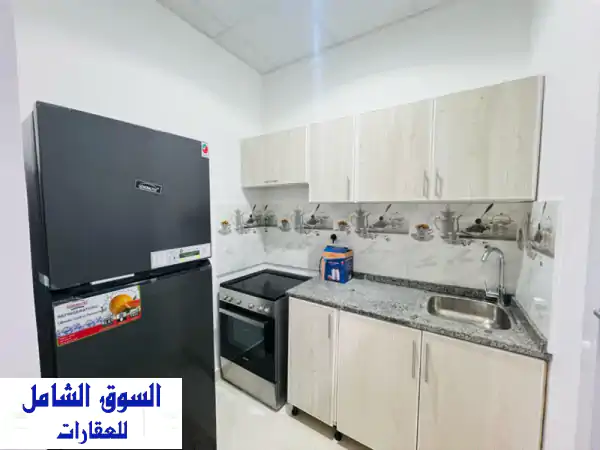استوديو مفروش فاخر مع بلكونة في مدينة خليفة أ - سكن راقي ومريح!