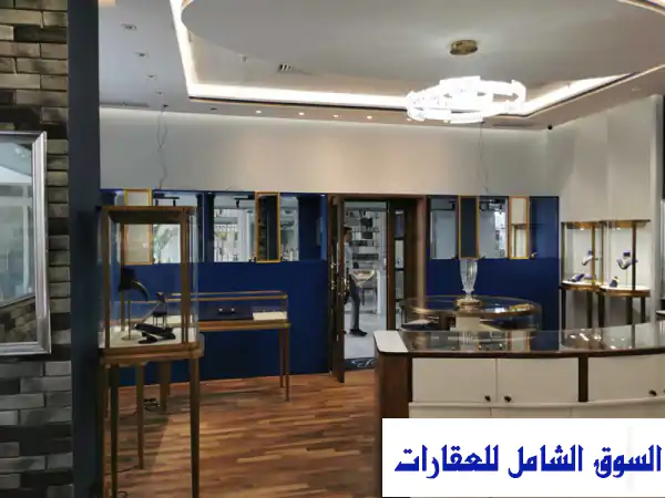محل مجوهرات فاخر للبيع في سوق المباركية - الكويت (فرصة استثمارية مميزة!)