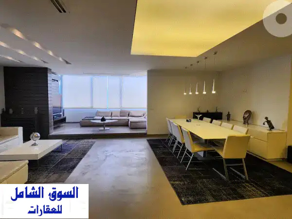 شقة فاخرة مفروشة للإيجار في الأشرفية - إطلالة...