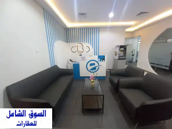 مساحة مكتبية فاخرة في كورنيش الخالدية -  أفضل...