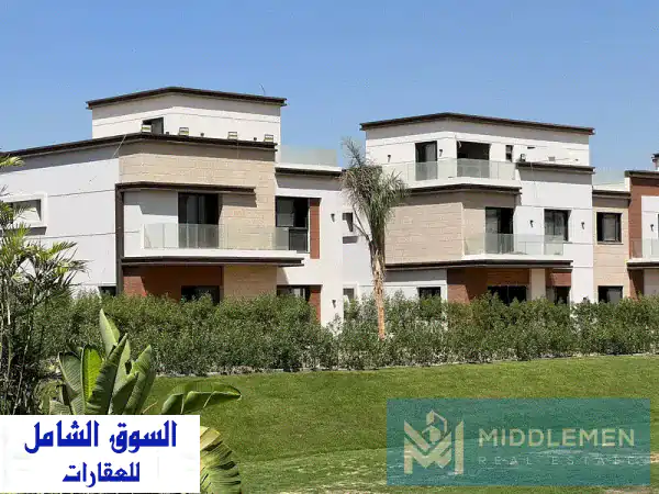 تاون هاوس فخم 225م² بأقل سعر في كمبوند أزار 2...