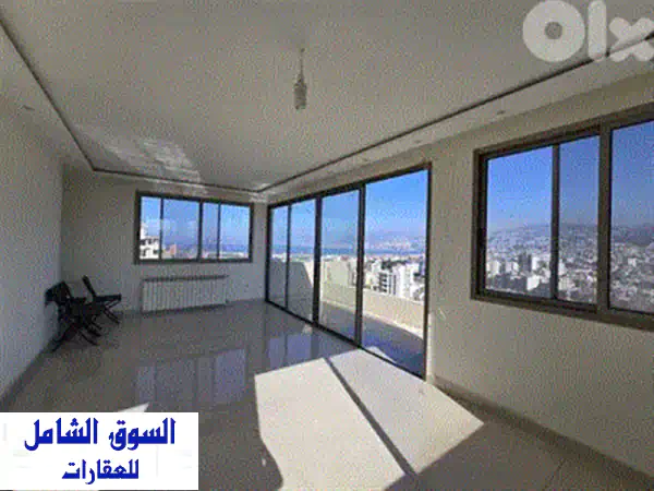 شقة فاخرة للبيع في بيادة - 200 متر²، إطلالة بحرية خلابة! (جديدة)