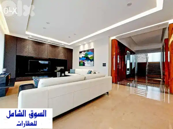 شقة دوبلكس فاخرة للإيجار في رأس بيروت - 470 متر مربع...