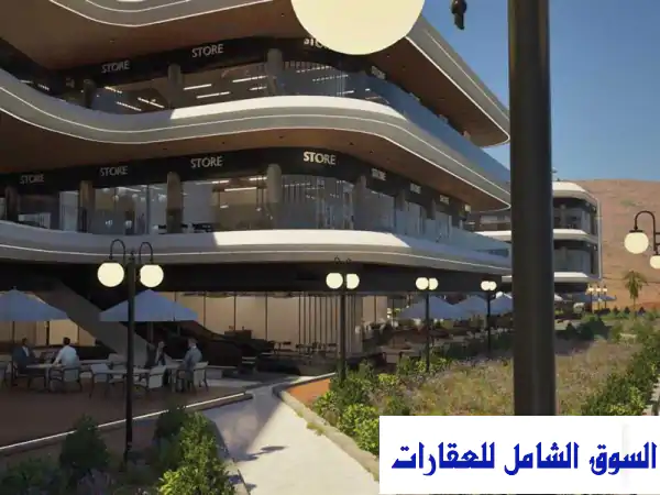 استثمر في بلو هب مول العين السخنة: محل تجاري فوق...