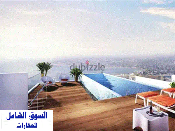 شقة فاخرة للبيع بالقرب من القصر الحكومي - إطلالة خلابة على البحر!
