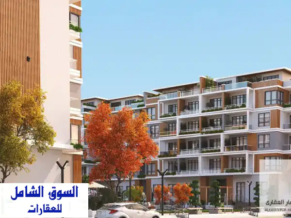 خصم 14% + تقسيط حتى 10 سنوات! شقق بجاردن في كمبوند...