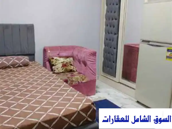 ستوديو مفروش فاخر للإيجار في قلب 6 أكتوبر - حيّ...