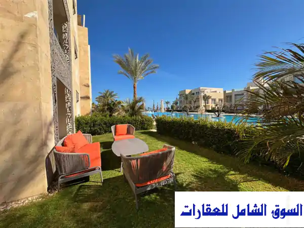 شاليه استديو فاخر في الجونة للإيجار اليومي - ملاذك المثالي على البحر الأحمر!