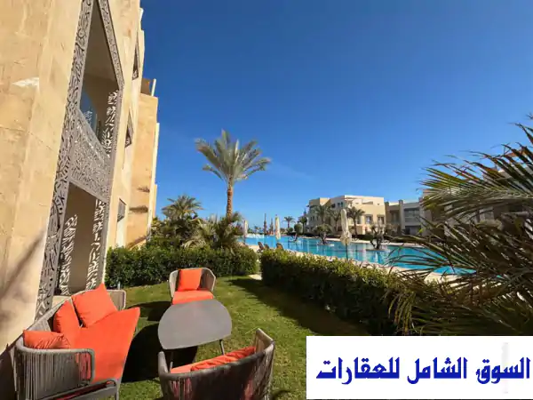 شاليه استديو فاخر في الجونة للإيجار اليومي -...