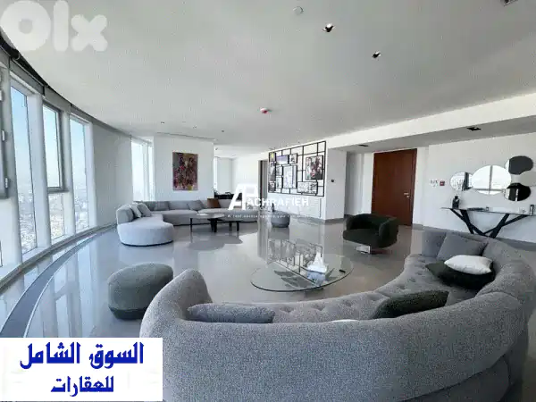 شقة فاخرة للإيجار في الأشرفية - إطلالة خلابة...