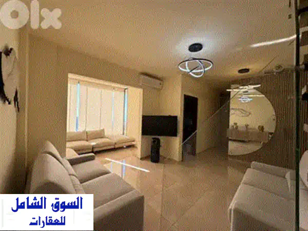 شقة روف فاخرة مع تراس وبإطلالة بحرية خلابة في ساحل علما! (PE1.A.1385)