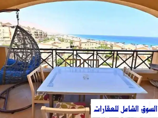 شاليه فاخر 120م² على البحر في لافيستا 7 العين السخنة...