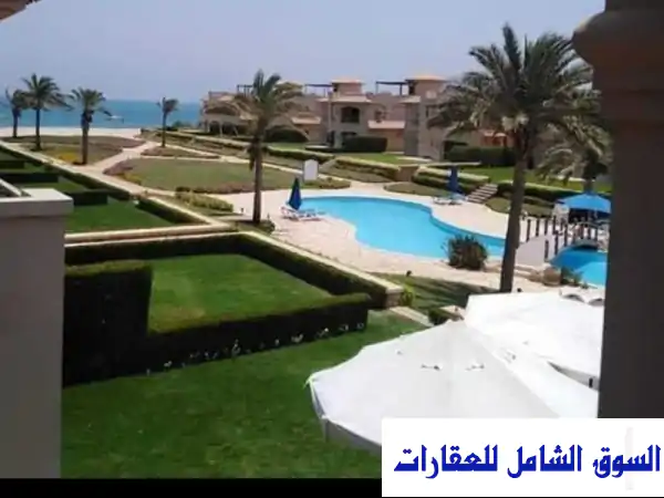 شاليه فاخر 120م² على البحر في لافيستا 7 العين السخنة - استلام فوري! تقسيط متاح