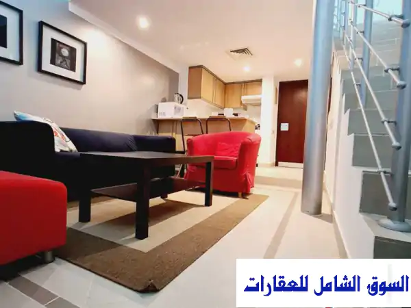 شقة دوبلكس مفروشة فاخرة في السالمية - شهر مجاني!...