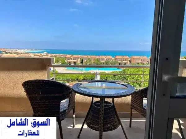 شاليه فاخر على البحر في تلال الساحل بسيدي عبد الرحمن...